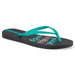 CROYDON - Sandalias Lisel Negro-Verde para Mujer