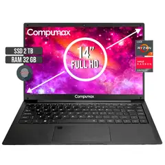 COMPUMAX - Portátil AMD Ryzen 7 5700U 32GB RAM 2TB SSD 14" FHD