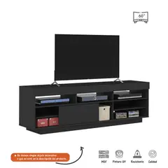 BERTOLINI - Mueble de TV 55 Color Negro