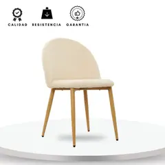 EKONOMODO COLOMBIA - Silla De Comedor Tapizada Anix Arena