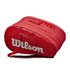 WILSON - Bolso De Padel Super Tour 6 PK Rojo