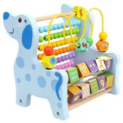 GENERICO - Abaco de Madera para bebes Montessori Aprendizaje