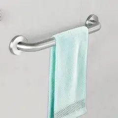 GENERICO - Barra de seguridad en acero inoxidable de 50cm x 32mm