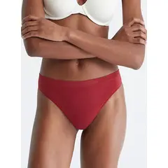 CALVIN KLEIN - Pantie Roja Tipo Tanga Para Mujer
