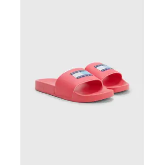 TOMMY HILFIGER - Sandalias De Piscina Acolchadas Mujer Rosa