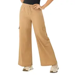 CROYDON - Pantalón Aitana Camel para Mujer
