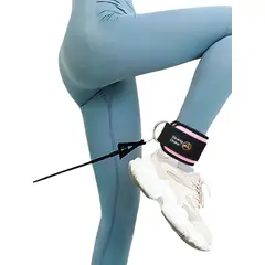 GENERICO - SET CORREA PARA TOBILLOS CON ANILLOS