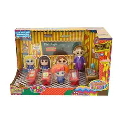 DISTROLLER - Set Muñecos Chamoy Escuela Mikro Guorld