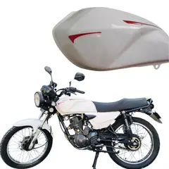 GENERICO - TANQUE GASOLINA AKT NKD 125 COLOR BLANCO