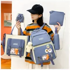 ONE PIXEL - Morral Maleta Combo 5 Piezas Para El Colegio