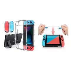 GENERICO - Protector Acrilico Transparente + Vidrio Para Switch