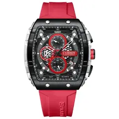 CURREN - Reloj 8442 Cronografos Correa De Silicona