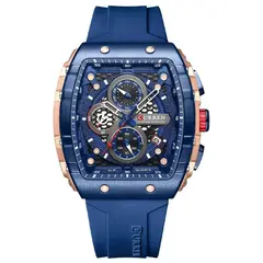 CURREN - Reloj 8442 Cronografos Correa De Silicona