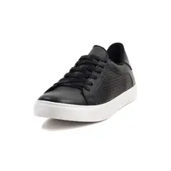MOOPY - TENIS CUERO NEGRO  A-6