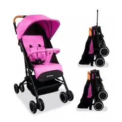 BEBESIT - Coche Maleta Para Bebé Bit Rosa