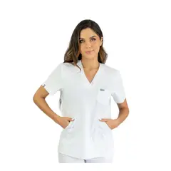CLOTH INDUSTRIAL - Blusa en Antifluidos Blanca para Mujer