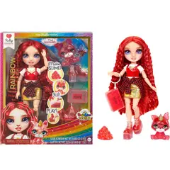 RAINBOW HIGH - Muñeca Con Kit De Slime Accesorios Y Mascota