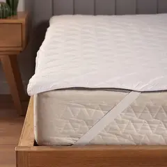 DISTRIHOGAR - Protector de Colchón Hotel Experience Super Quilted Mat King