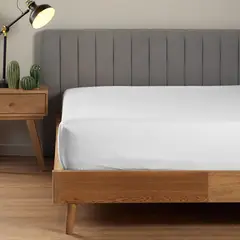 DISTRIHOGAR - Protector de Colchón (+) Plus Terry Impermeable Doble