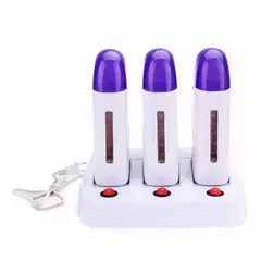 VITTORIA - Calentador de cera para depilar rollon 3 puestos