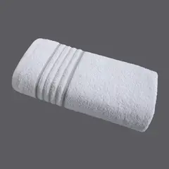 FATELARES - Toalla de Cuerpo Melocotón Blanco 70x140 cm 450gr