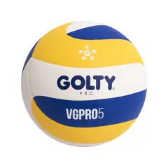 GOLTY - Balón De Voleibol Pro No5 VGPRO5 Amarillo-Azul