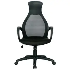 GENERICO - SILLA DAYTONA MARCO NEGRO ESPALDA EN MALLA Ergonomica