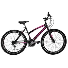 SFORZO - Bicicleta Dama Rin 26 Doble Pared 18 Cambios Negra