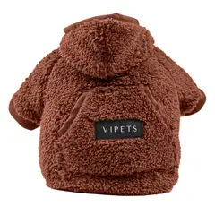 VIPETS - Saco para Perro y Gato XS Café