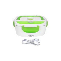 GENERICO - Lonchera Eléctrica Porta Comidas Portatil verde