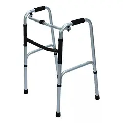 GENERICO - Caminador Ortopédico Doble Función En Aluminio Negro