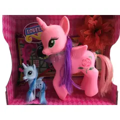 JUGUETERIA EXPRESS - Juguete Pony Luz Y Sonido Con Accesorios