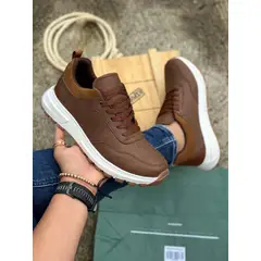 GENERICO - Tenis Hombre Casual Para Toda Ocasión Zapatos Caballero - Miel