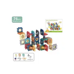 GENERICO - Bloques de Construccion Didactico Niños Juguete 74 piezas