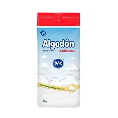 MK - Algodón Zig Zag Bolsa Con 25g
