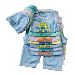 MUNDO BEBE - Semanario Bebe Niño 21 piezas