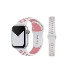GENERICO - Manilla deportiva en silicona compatible con AppIe watch 42-44mm
