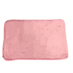 XIONG CHENG - Tapete Alfombra Antideslizante 58x38cm Terciopelo Rosado