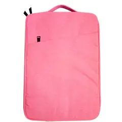 GENERICO - FUNDA PARA PORTATIL HECHO EN POLIESTER DE 15 PULGADAS ROSADO