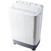 KALLEY - Lavadora semi automática 7 kilogramos k-lavsa7b blanco