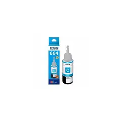 EPSON - Botella T664220 Cyan IMPRESORA L200/210/350/355/555 7.500 pagina