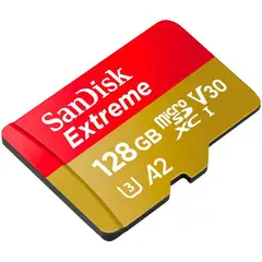 SANDISK - Memoria microsd xc 128gb extreme uhs-i adaptador memoria sd
