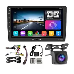 AIWA - Radio Carro Android Octacore 4 GB x 64 GB Pantalla 9 GPS + Camara