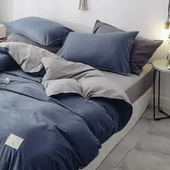 PLUMA HOME - Funda / Duvet Winter Gris-azul  - doble.