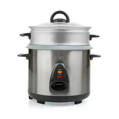 KALLEY - Olla arrocera 7 tazas k-rcs14 plateado