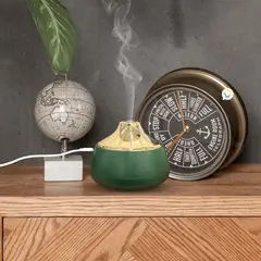 COMPRALOENCASA COM - Humidificador Volcán Led RGB Difusor de Aromas X9