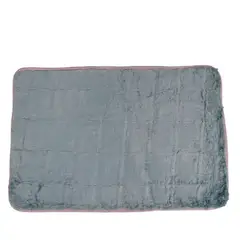 XIONG CHENG - Alfombra Tapete Antideslizante 58x38cm Trazos Cuadros Formal