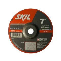 SKIL - Disco Desbaste Para Metal 7 Pulgadas A24 S BF Max 6650/min