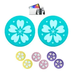 GENERICO - X2 Grips Cubierta Caps Capucha para Switch Oled Lite