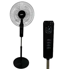 GENERICO - Ventilador de Piso Pie 16 Pulgadas Temporizador Pedestal
